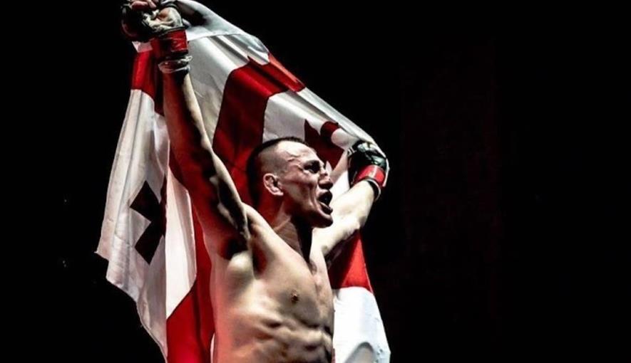 UFC - ''ჩემო საქართველო მიყვარხარ'' - დვალიშვილის შთამბეჭდავი გამარჯვება მოსკოვში!