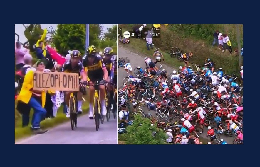 ინციდენტი და 21 დაშავებული ტურ დე ფრანსზე - პოლიცია დამნაშავე ქალბატონს ეძებს