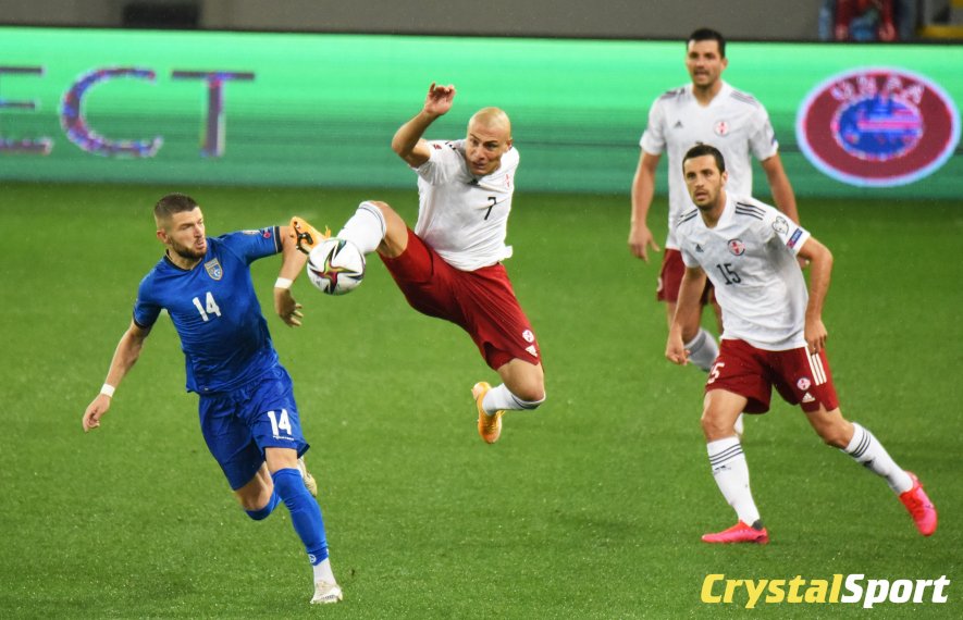 საქართველოს ნაკრების რომელმა ფეხბურთელმა მიიღო ყველაზე მაღალი შეფასება კოსოვოსთან?