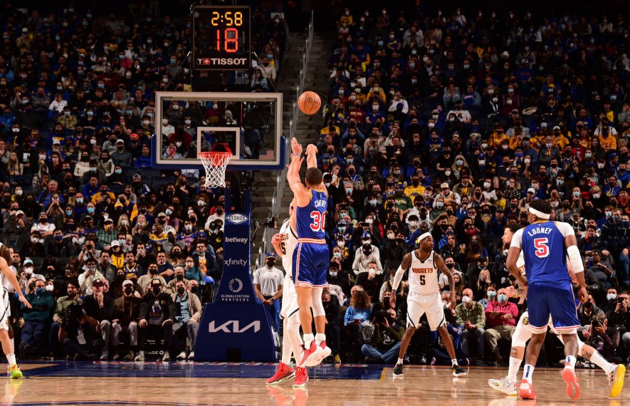 სტეფ კარის მორიგი რეკორდი - NBA-ში პირველი, ვინც 3000 სამქულიანი ჩააგდო