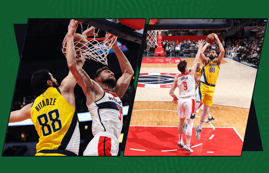 კარიერის საუკეთესო მატჩი NBA-ში - ბითაძემ ვაშინგტონს 20 ქულა ჩაუგდო