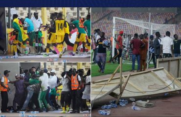 პოლიციამ ცრემლსადენი გაზი გამოიყენა - ნიგერიელი ქომაგები სტადიონზე შეიჭრნენ