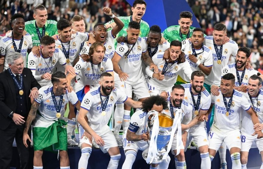 ჩემპიონთა ლიგა, კარლო ანჩელოტი, მოჰამედ სალაჰი, ტონი კროოსი, ვინისიუს ჟუნიორი, ტიბო კურტუა