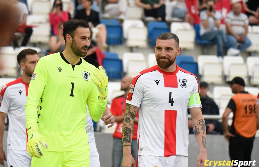 Sofascore - ქართველი ფეხბურთელების შეფასებები ბულგარეთთან მატჩის შემდეგ