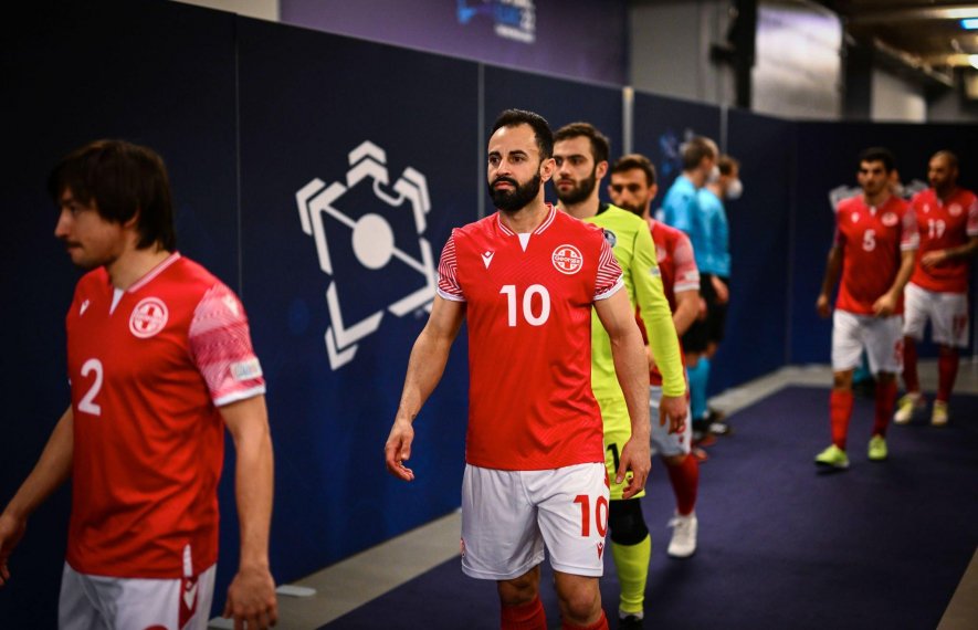 ფუტსალის ნაკრების ვარჯიში და ავთანდილ ასათიანის კომენტარი