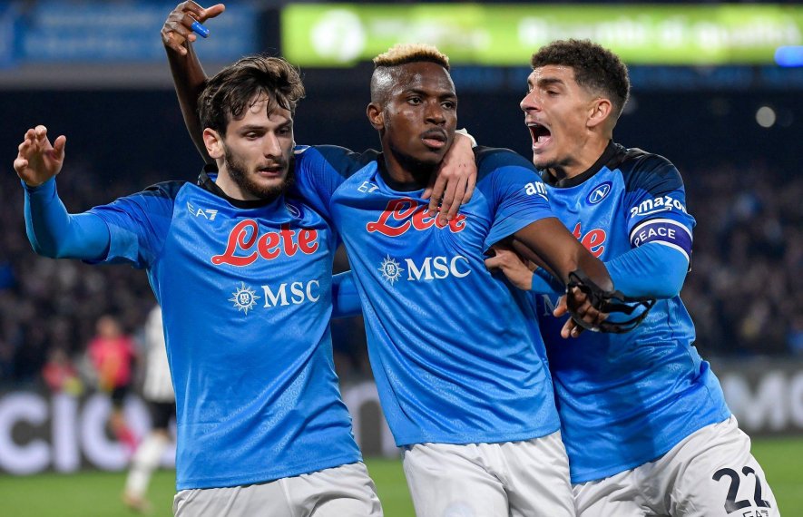 ხვიჩა კვარაცხელია, აურელიო დე ლაურენტისი, ვიქტორ ოსიმენი, რაფაელე დი ფუსკო