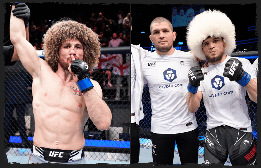 მერაბ დვალიშვილი, ხაბიბ ნურმაგომედოვი, უმარ ნურმაგომედოვი