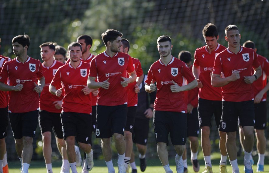 21-წლამდე ნაკრებმა ლატვიასთან მატჩისთვის მზადება დაიწყო