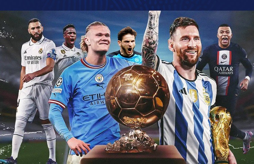 ხვიჩა კვარაცხელია, კილიან მბაპე, ერლინგ ჰოლანდი, ლიონელ მესი, კარიმ ბენზემა, კევინ დე ბრუინი