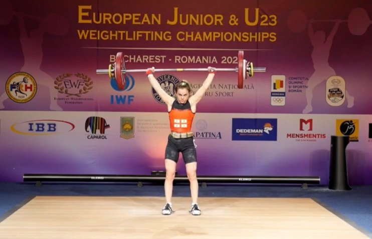 U20: ძალოსნობა - მარიამ მაისურაძე ევროპის ჩემპიონია