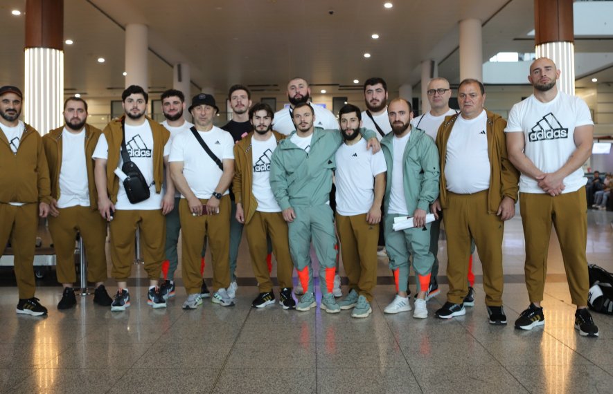 საქართველოს ძალოსანთა ეროვნული ნაკრები საუდის არაბეთში, მსოფლიო ჩემპიონატზე გაემგზავრა