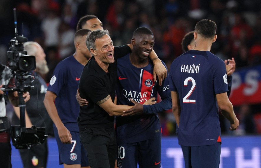 უსმან დემბელე, ლუის ენრიკე