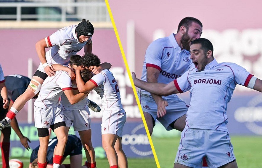 U20: 45 ქულა! საქართველოს მორაგბეთა ნაკრებმა ინგლისი დაამარცხა
