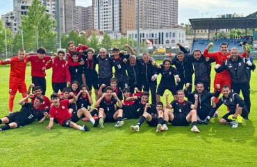 პირველი ადგილი განვითარების თასზე - 15-წლამდე ნაკრების წარმატება