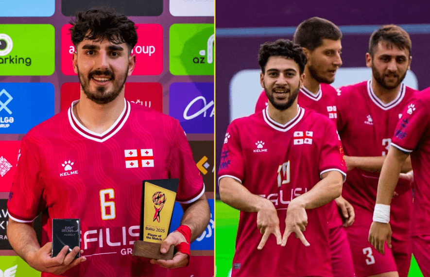 საქართველომ არგენტინა 6:1 გაანადგურა | მინი ფეხბურთის მსოფლიო ჩემპიონატი