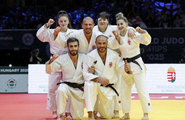 ფულადი ჯილდო და ეროვნული ორდენები - პრემიერმა ძიუდოისტთა ნაკრები დააჯილდოვა