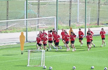 15-წლამდე გოგონათა ნაკრები განვითარების თასისთვის ემზადება