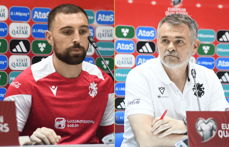 „თუ მსოფლიოზე გასვლა გვინდა, თურქეთს და ბულგარეთს უნდა მოვუგოთ“ - კაშიას და სანიოლის პრესკონფერენცია