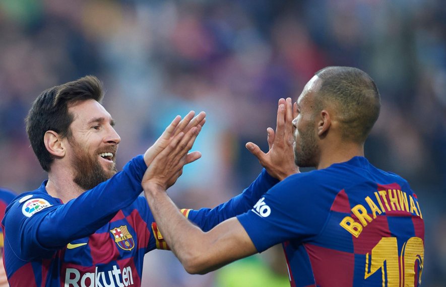 ლიონელ მესი, მარტინ ბრეითვეიტი