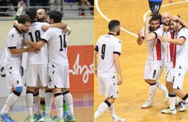 საკვალიფიკაციო პლეიოფის პირველი მატჩი | ფუტსალის ნაკრებმა სლოვაკეთს 4:1 მოუგო