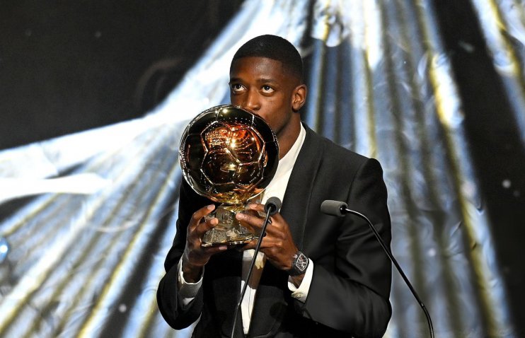 „მადლობა მთელ გუნდს. პსჟ დიდი ოჯახია“ - დემბელე ოქროს ბურთის მოგების შემდეგ