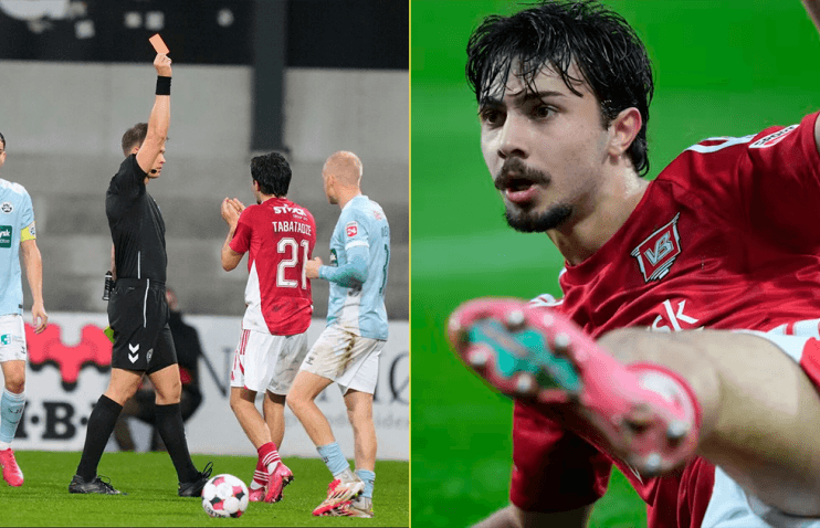 მწვრთნელმა დაიცვა | ტაბატაძის ბრწყინვალე გოლი და წითელი ბარათი