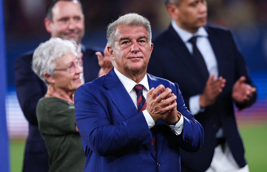 ბარსელონა, ჟოან ლაპორტა, ლამინ იამალი