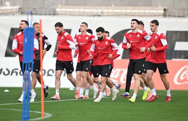 საქართველოს ნაკრებმა ესპანეთთან მატჩისთვის მზადება დაიწყო