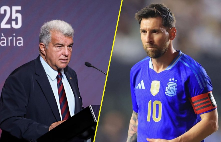 ლიონელ მესი, ჟოან ლაპორტა