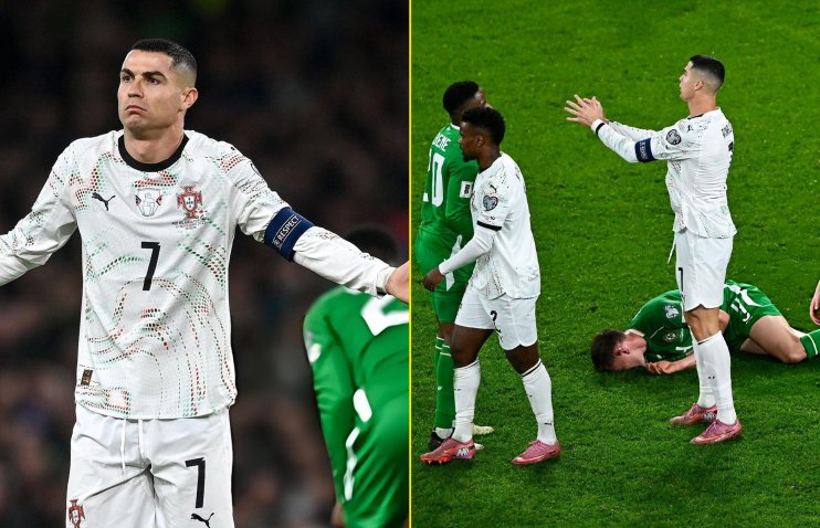 რონალდუს პირველი სანაკრებო გაძევება - პორტუგალია ირლანდიასთან დამარცხდა