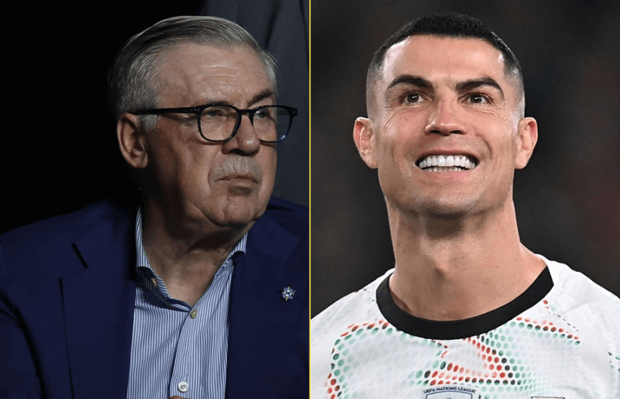 კრიშტიანუ რონალდუ, კარლო ანჩელოტი