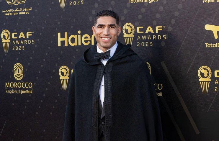 ოსიმენს და სალაჰს აჯობა - ჰაკიმი აფრიკის წლის საუკეთესო ფეხბურთელი გახდა