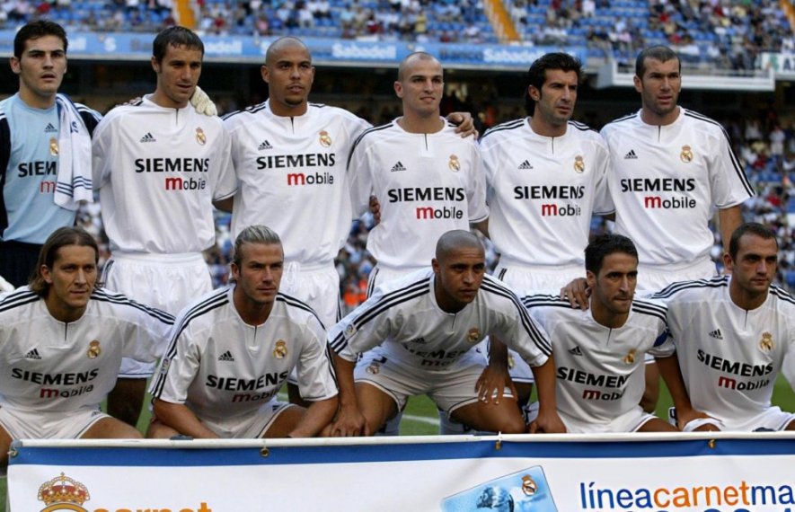 ზინედინ ზიდანი, დევიდ ბექჰემი, რობერტო კარლოსი, ლუიშ ფიგუ, რონალდო ნაზარიო