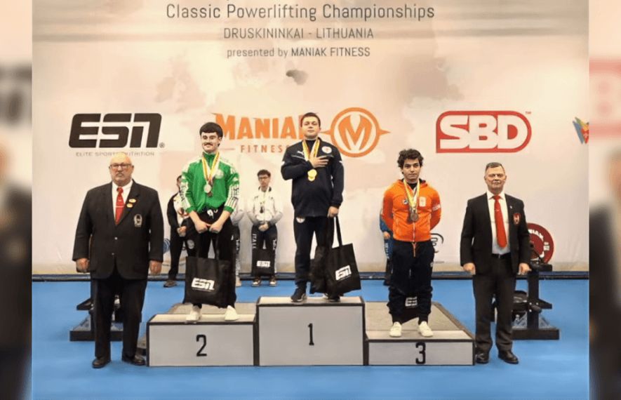 გიორგი გელაშვილი ახალგაზრდებს შორის კლასიკურ სამჭიდში ევროპის ჩემპიონია