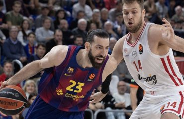 შენგელიას 14 ქულა ჰქონდა | ბარსელონამ ოლიმპიაკოსს შანსი არ დაუტოვა