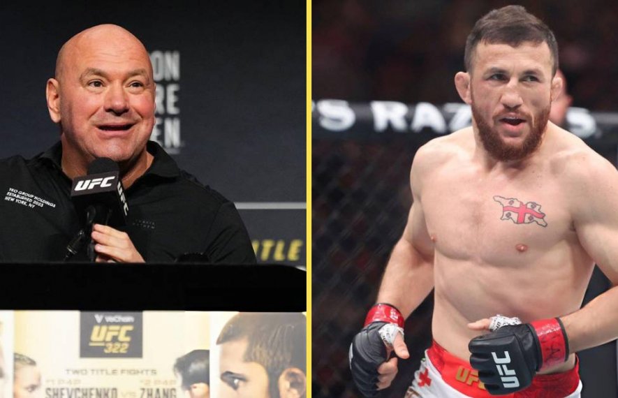 მერაბ დვალიშვილი, დენა უაითი