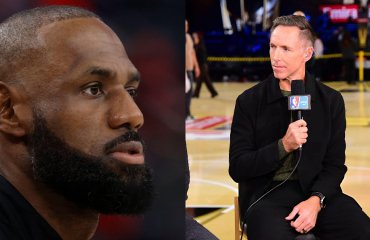 „ფეხსაცმლის თასმას ასჯერ თუ შევიკრავ, რეკორდია“ - ჯეიმსის ინტერვიუ სტივ ნეშთან