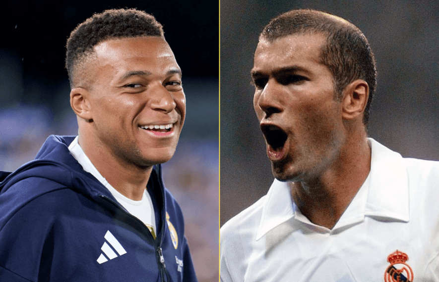 კილიან მბაპე, ზინედინ ზიდანი