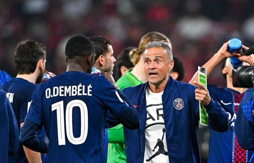 უსმან დემბელე, ლუის ენრიკე