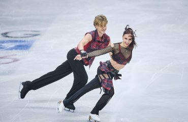 მეექვსე ადგილი მოკლე პროგრამის შემდეგ | სმოლკინისა და დევისის წყვილმა კვალიფიკაცია გაიარა