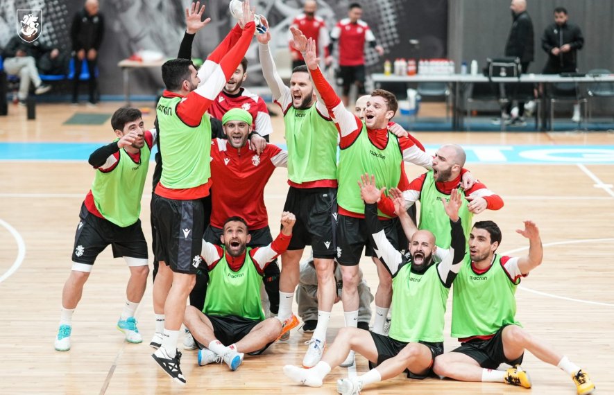 ევრო 2026 | ფუტსალის ნაკრებმა რიგაში პირველი ვარჯიში ჩაატარა