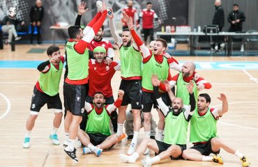 ევრო 2026 | ფუტსალის ნაკრებმა რიგაში პირველი ვარჯიში ჩაატარა