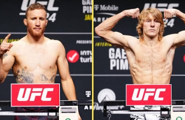 UFC 324 | ჯასტინ გეიჯიმ და პედი პიმბლეტმა წონა ჩააბარეს