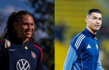 როდმანის შვილი და რონალდუ - ტრინიტი კრიშტიანუს გვერდით