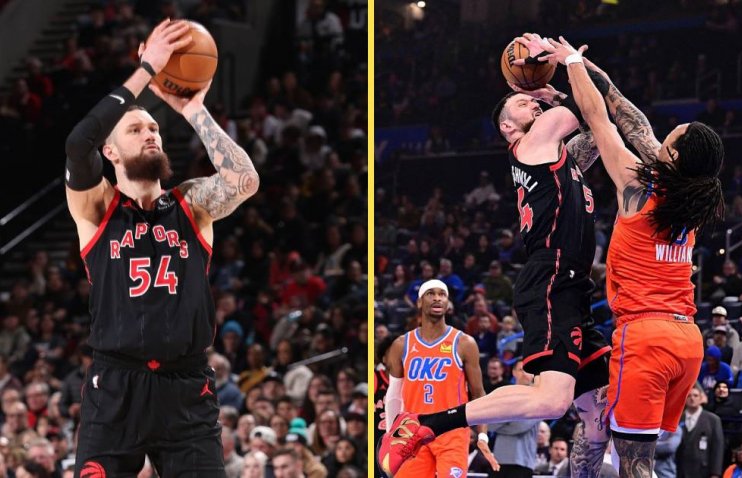 10 ქულა მოქმედ ჩემპიონთან | მამუკელაშვილის ტორონტომ სტუმრად ოკლაჰომას მოუგო