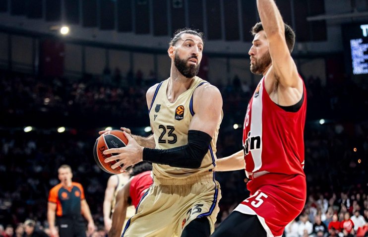 შენგელიას 12 ქულა | ბარსელონამ მეოთხე მეოთხედი 17 ქულით წააგო და ოლიმპიაკოსთან დამარცხდა