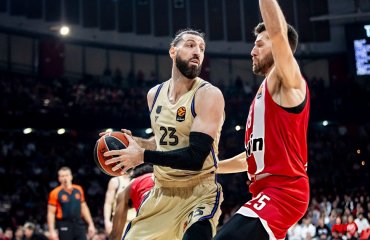 შენგელიას 12 ქულა | ბარსელონამ მეოთხე მეოთხედი 17 ქულით წააგო და ოლიმპიაკოსთან დამარცხდა