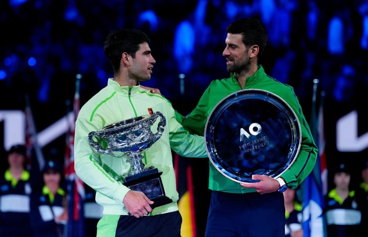 „ჩემი შთაგონების წყარო იყავი და იქნები“ - ალკარასმა ჯოკოვიჩს მიმართა