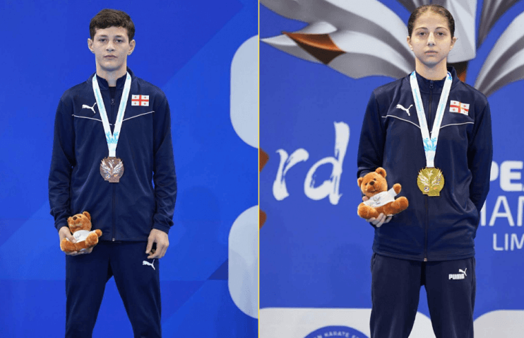ისტორიული შედეგი - ევროპის ორი ჩემპიონი კარატეში