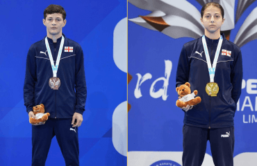 ისტორიული შედეგი - ევროპის ორი ჩემპიონი კარატეში